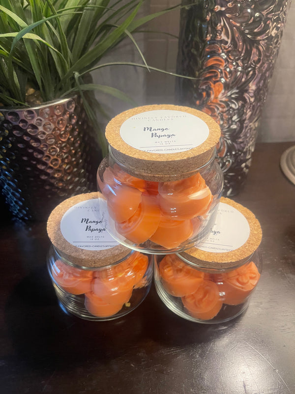 Mango Papaya Wax Melts 15 Oz