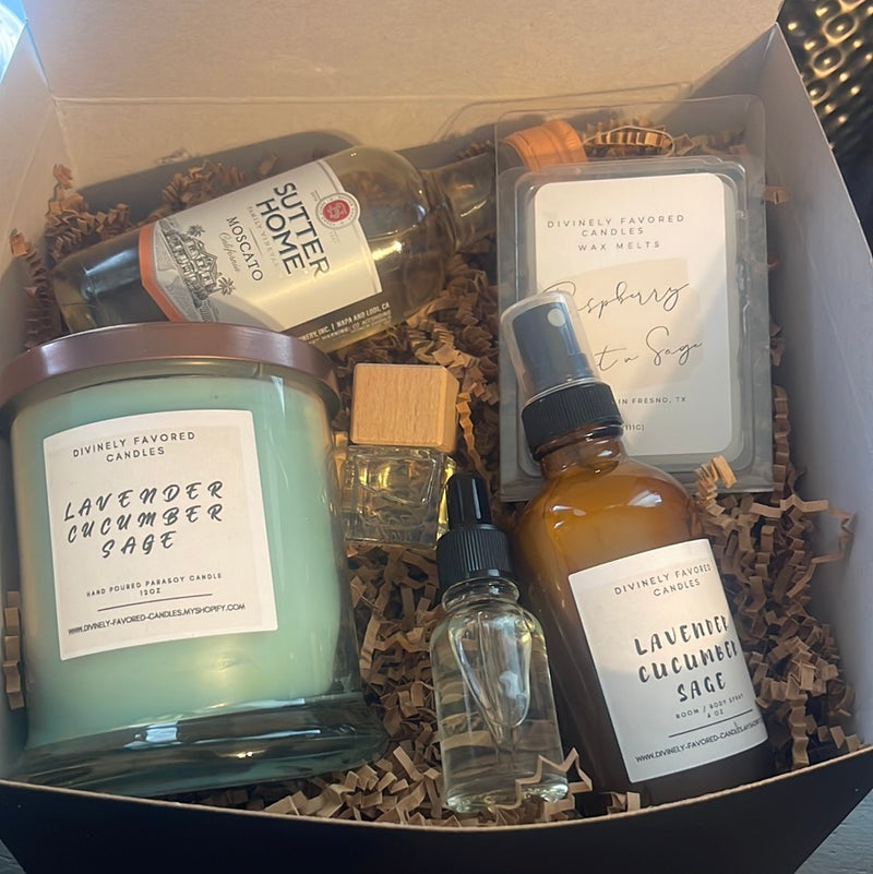 Lavender Cucumber Sage gift box